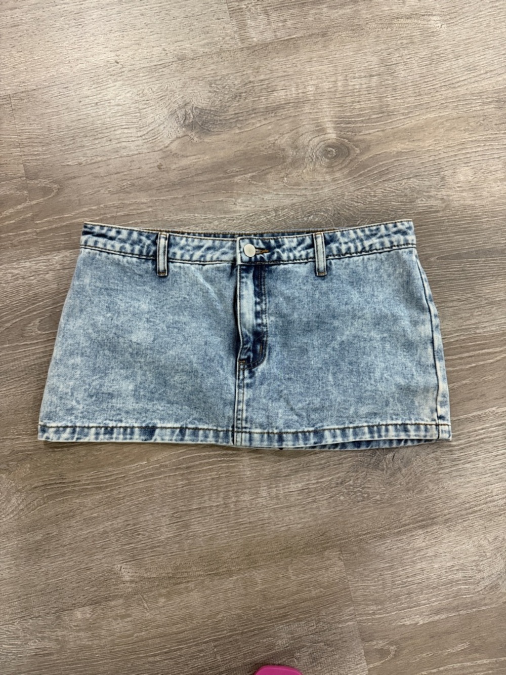 Windsor Mini Denim Skirt with Shorts Attached